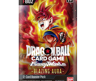 Dragon Ball Super Card Game - Fusion World: Blazing Aura [FB02] Booster Pack Sale