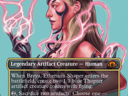 Breya, Etherium Shaper (Borderless) [Modern Horizons 3] Supply