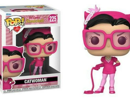 DC - Catwoman DC Bombshells Breast Cancer Awareness 225 Pop! For Cheap