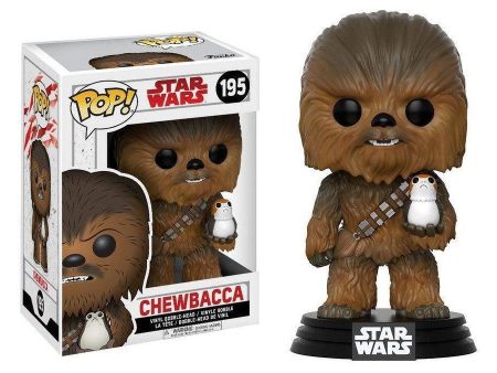 Star Wars - Chewbacca w  Porg Pop! 195 Fashion