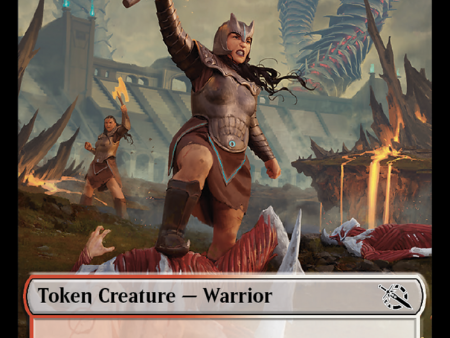 Warrior    Kraken Double-Sided Token [March of the Machine Tokens] Sale