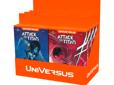 UniVersus Clash Decks - Attack on Titan: Battle for Humanity Sale