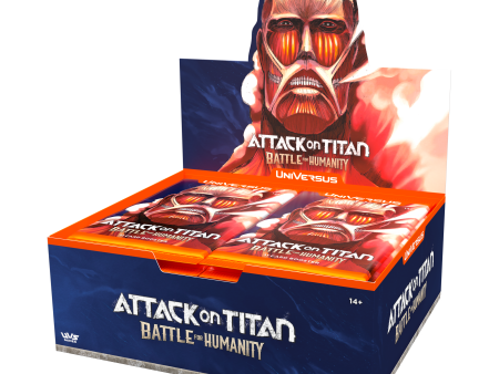 UniVersus Booster Box -  Attack on Titan: Battle for Humanity on Sale