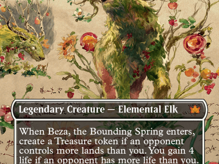 Beza, the Bounding Spring (Borderless) [Bloomburrow] Discount