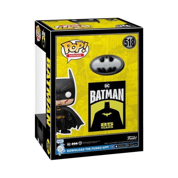 Batman: 85th Anniversary - Batman (1989) Pop! Vinyl 518 For Discount